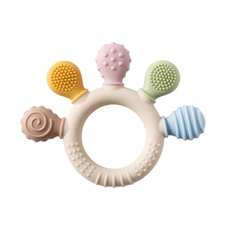 Baby Teething Toys Silicone 6-Pack - Image 5