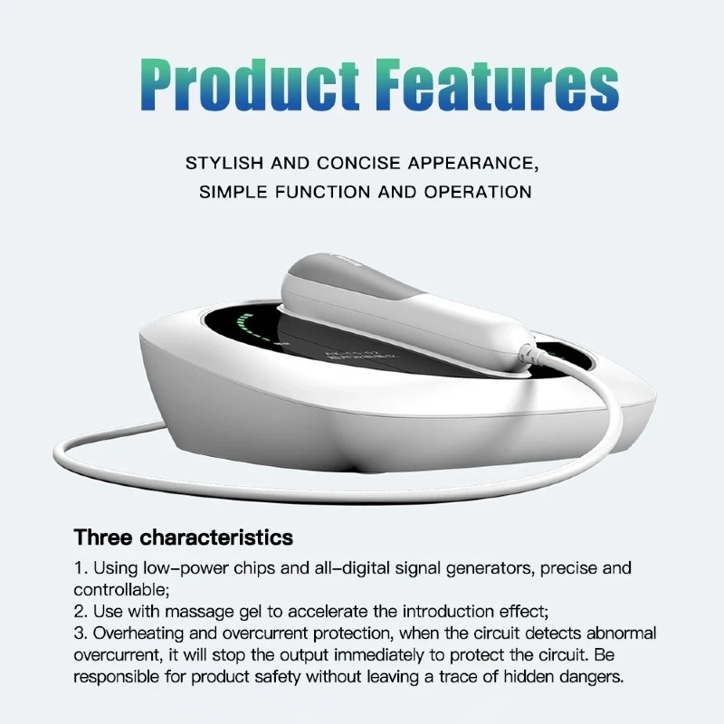 Ultrasound Physiotherapy Massage Device 1MHz Intensity for Muscle & Joints Pain Relief No-Drug Ultrasonic Instrument Machine - Image 6